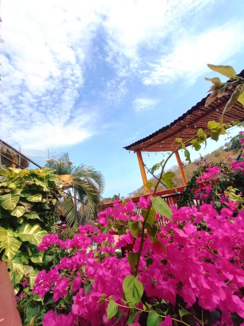 Hotel La Cabana Puerto Ángel Exterior foto